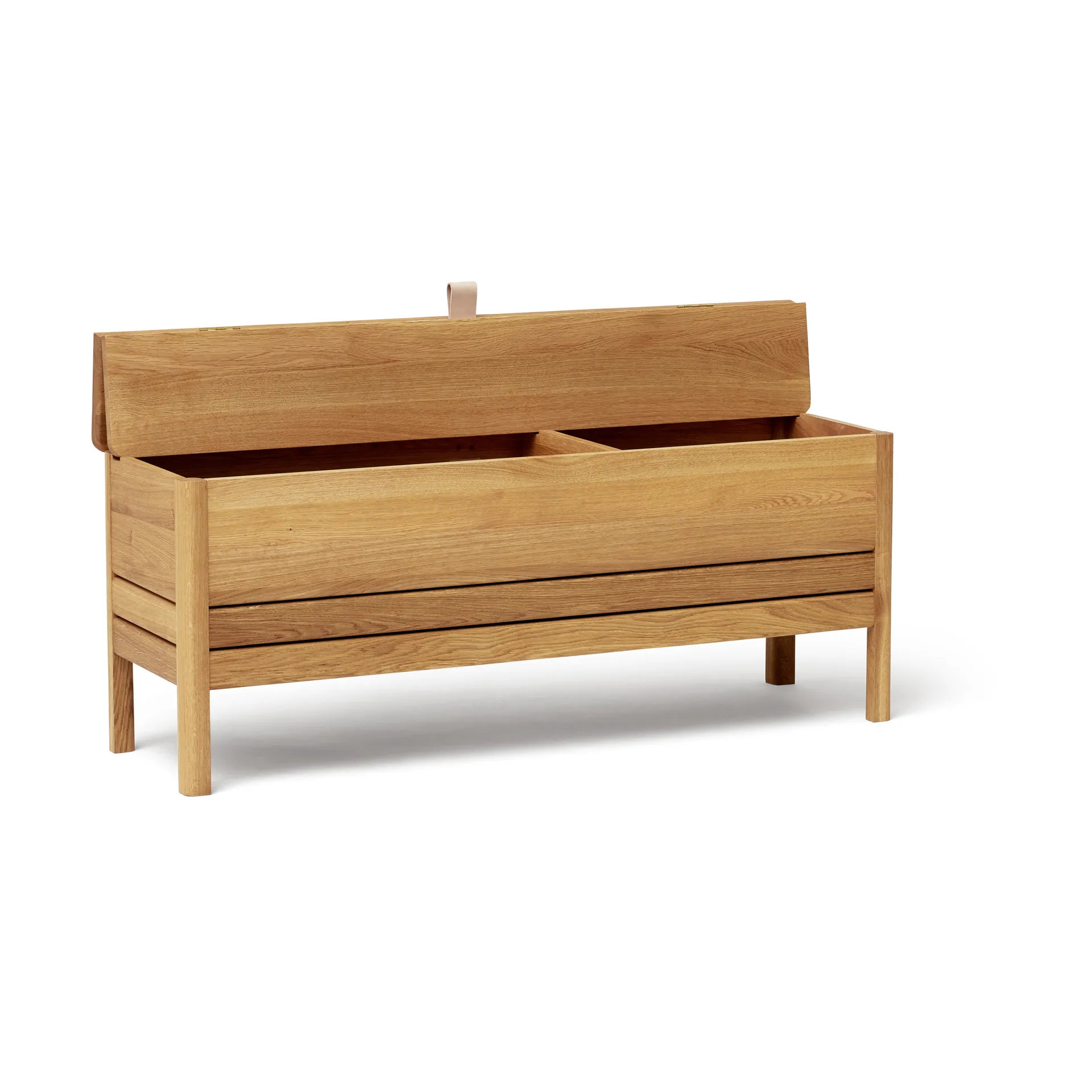 A Line 収納ベンチ 111 cm, Oak Form & Refine