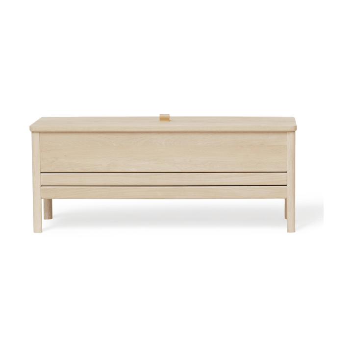 A Line 収納ベンチ 111 cm - White oak - Form & Refine