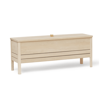 A Line 収納ベンチ 111 cm - White oak - Form & Refine