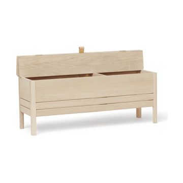 A Line 収納ベンチ 111 cm - White oak - Form & Refine