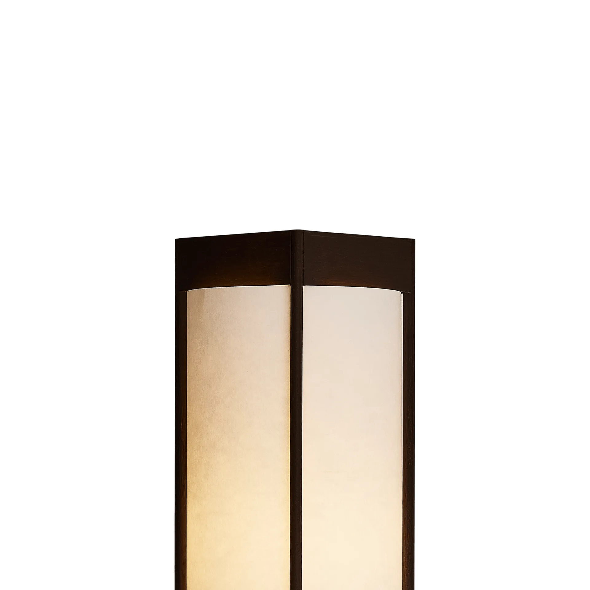 Andon テーブルランプ, Dark brown ash, 32 cm Form & Refine