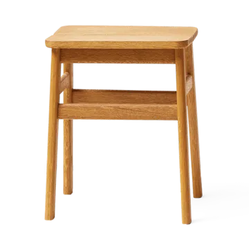 Angle Standard ラウンド スツール 45 cm - Oak, Ø32x46 cm - Form & Refine