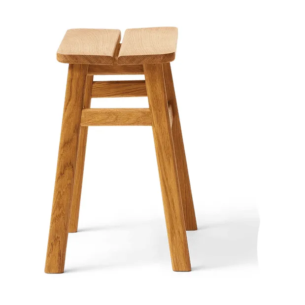 Angle Standard ラウンド スツール 45 cm, Oak, Ø32x46 cm Form & Refine