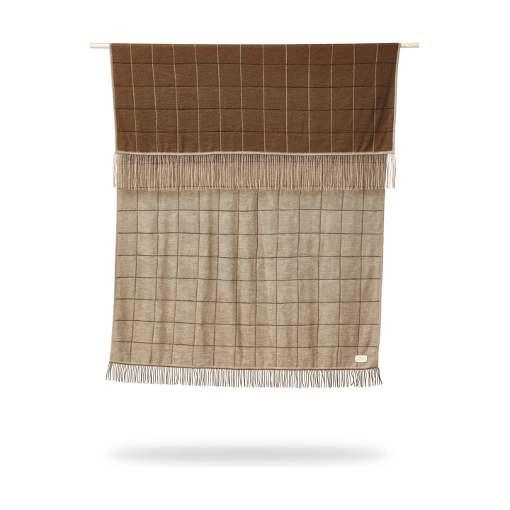 Aymara ブランケット 130x190 cm - New square brown - Form & Refine
