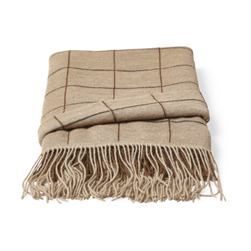 Aymara ブランケット 130x190 cm - New square brown - Form & Refine