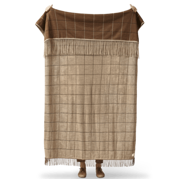 Aymara ブランケット 130x190 cm - New square brown - Form & Refine
