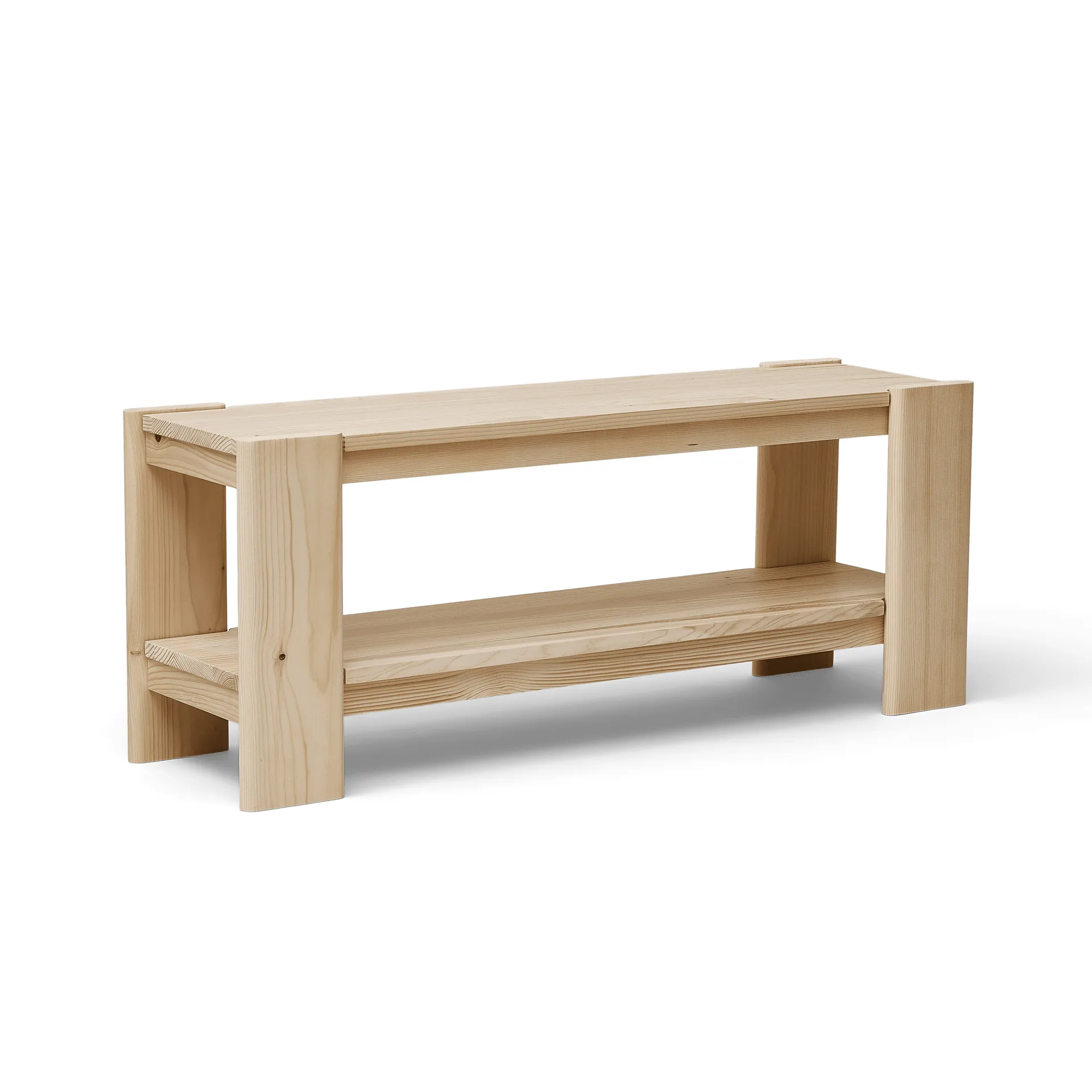 Beam ベンチ 112 cm, Pinewood Form & Refine