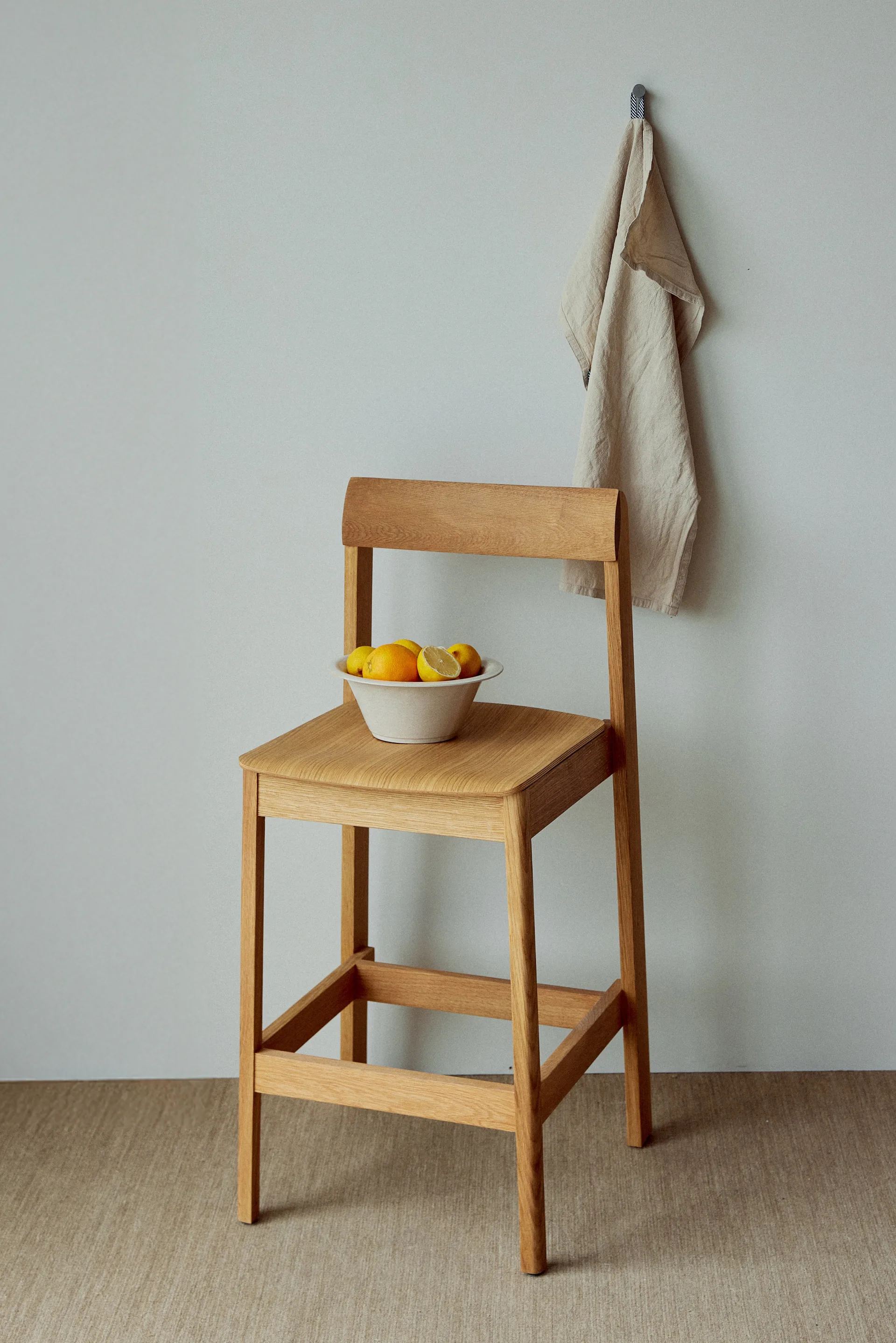 Blueprint バースツール, Oak, 65 cm Form & Refine