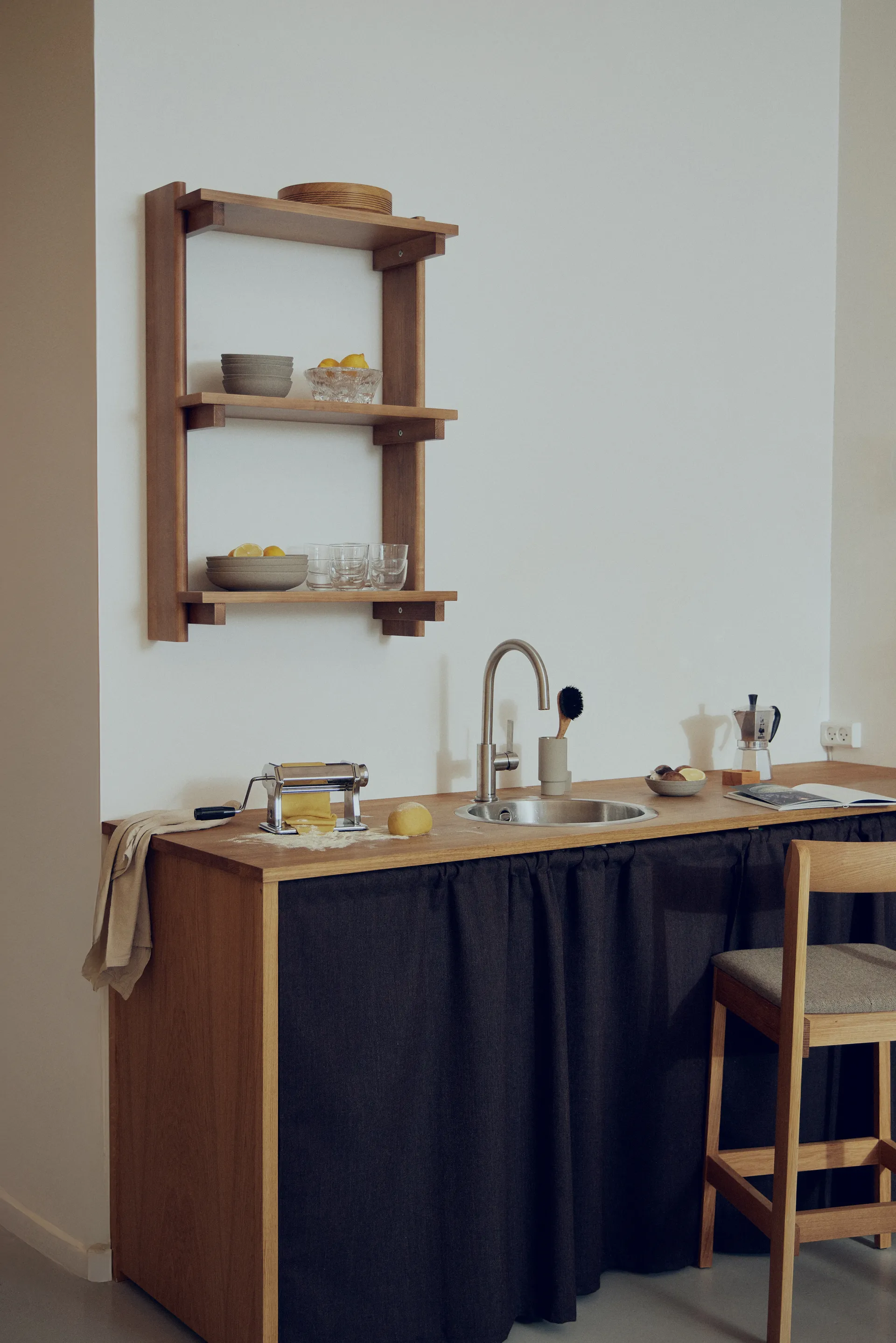 Blueprint バースツール, Oak-Hallingdal 65 0227, 65 cm Form & Refine