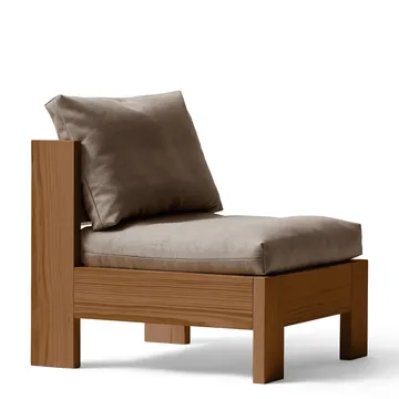 Icon ラウンジチェア - Technicolor 0370-deep brown pine - Form & Refine