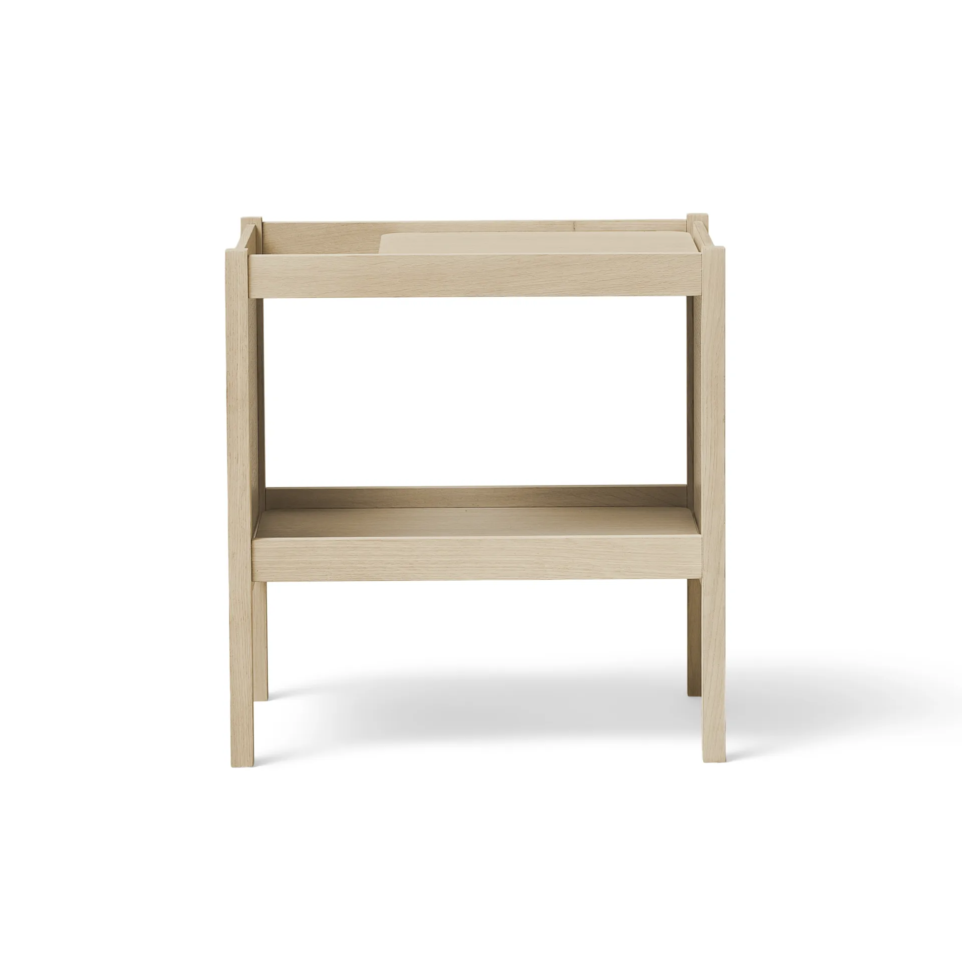 Journal サイドテーブル 29x43 cm, White oak Form & Refine