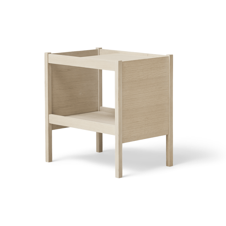 Journal サイドテーブル 29x43 cm, White oak Form & Refine