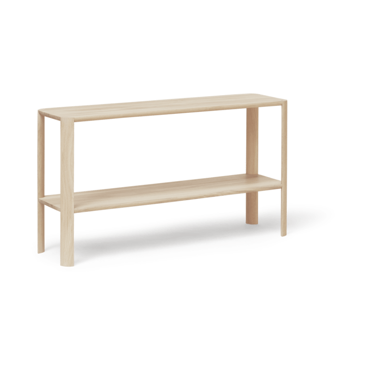 Leaf shelf シェルフ 2段 57x100 cm - White oak - Form & Refine