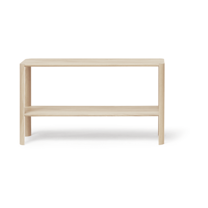 Leaf shelf シェルフ 2段 57x100 cm, White oak Form & Refine