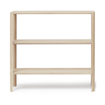 Leaf shelf シェルフ 3段 92x100 cm - White oak - Form & Refine