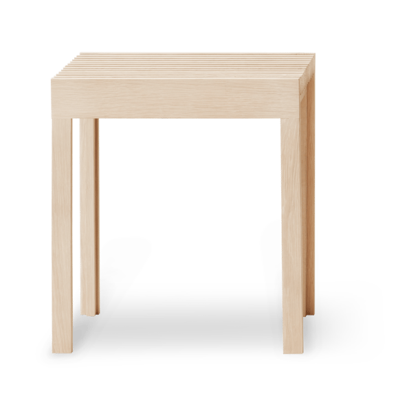 Lightweight スツール 40x45 cm - White oak - Form & Refine