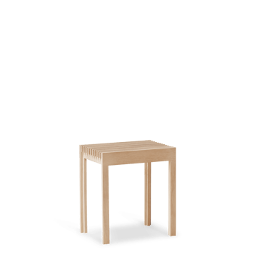 Lightweight スツール 40x45 cm - White oak - Form & Refine