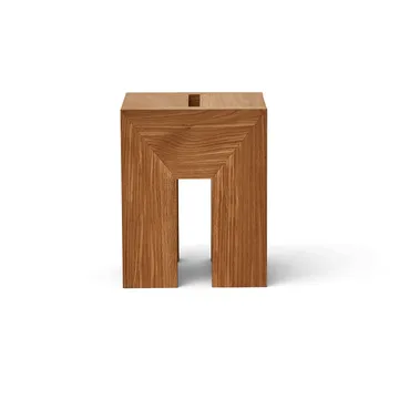 Monolith サイドテーブル - Oak, 29x29x36 cm - Form & Refine