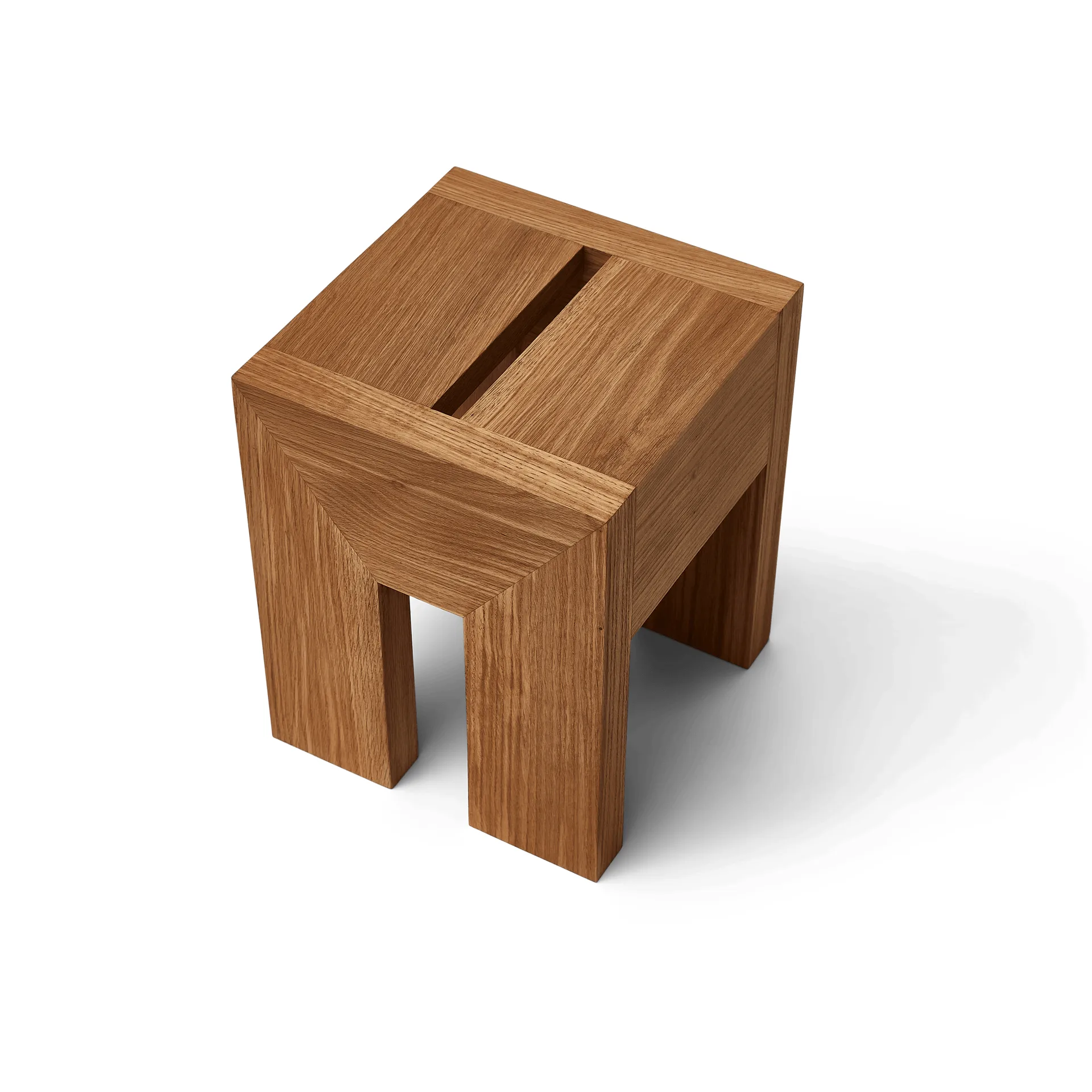 Monolith サイドテーブル, Oak, 29x29x36 cm Form & Refine