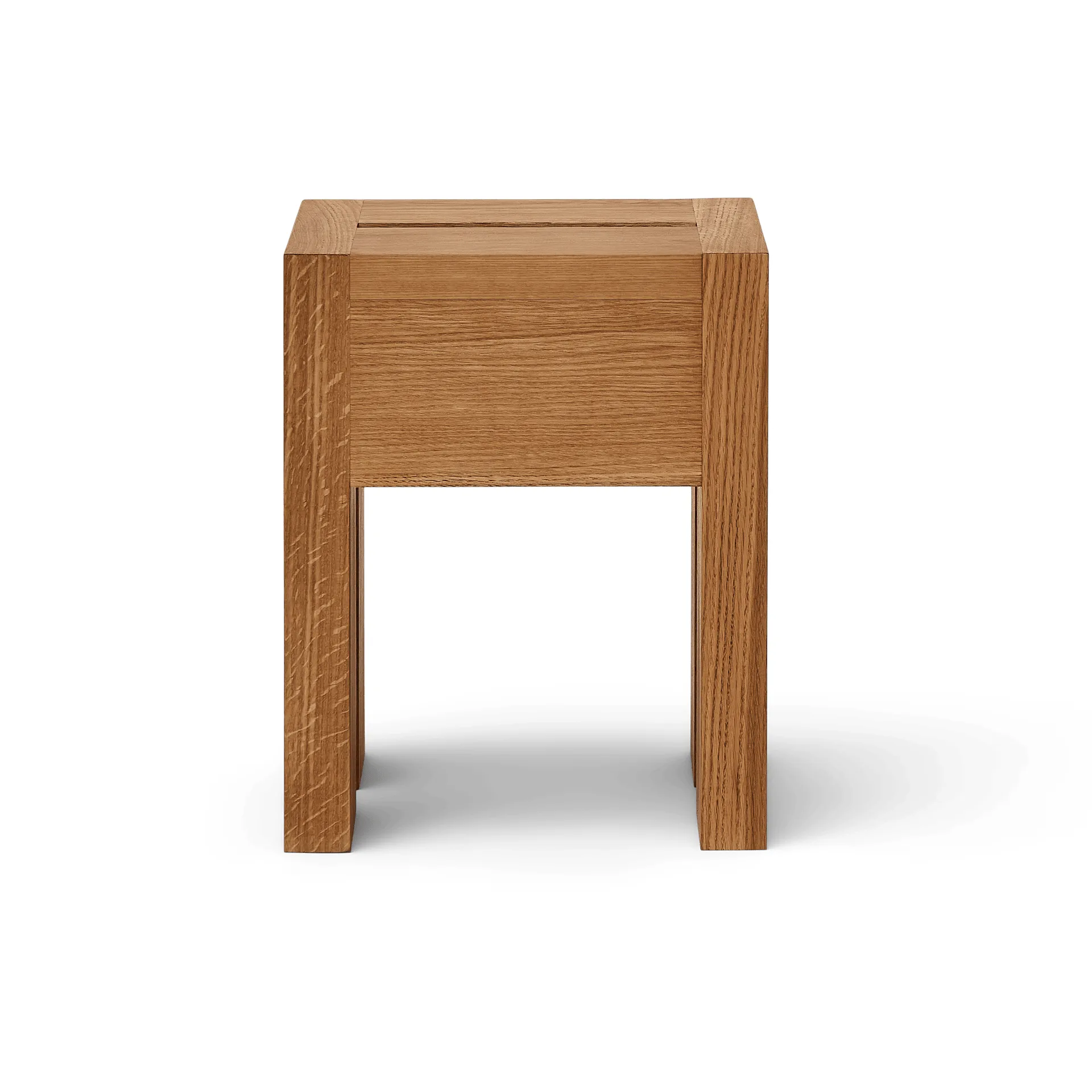 Monolith サイドテーブル, Oak, 29x29x36 cm Form & Refine