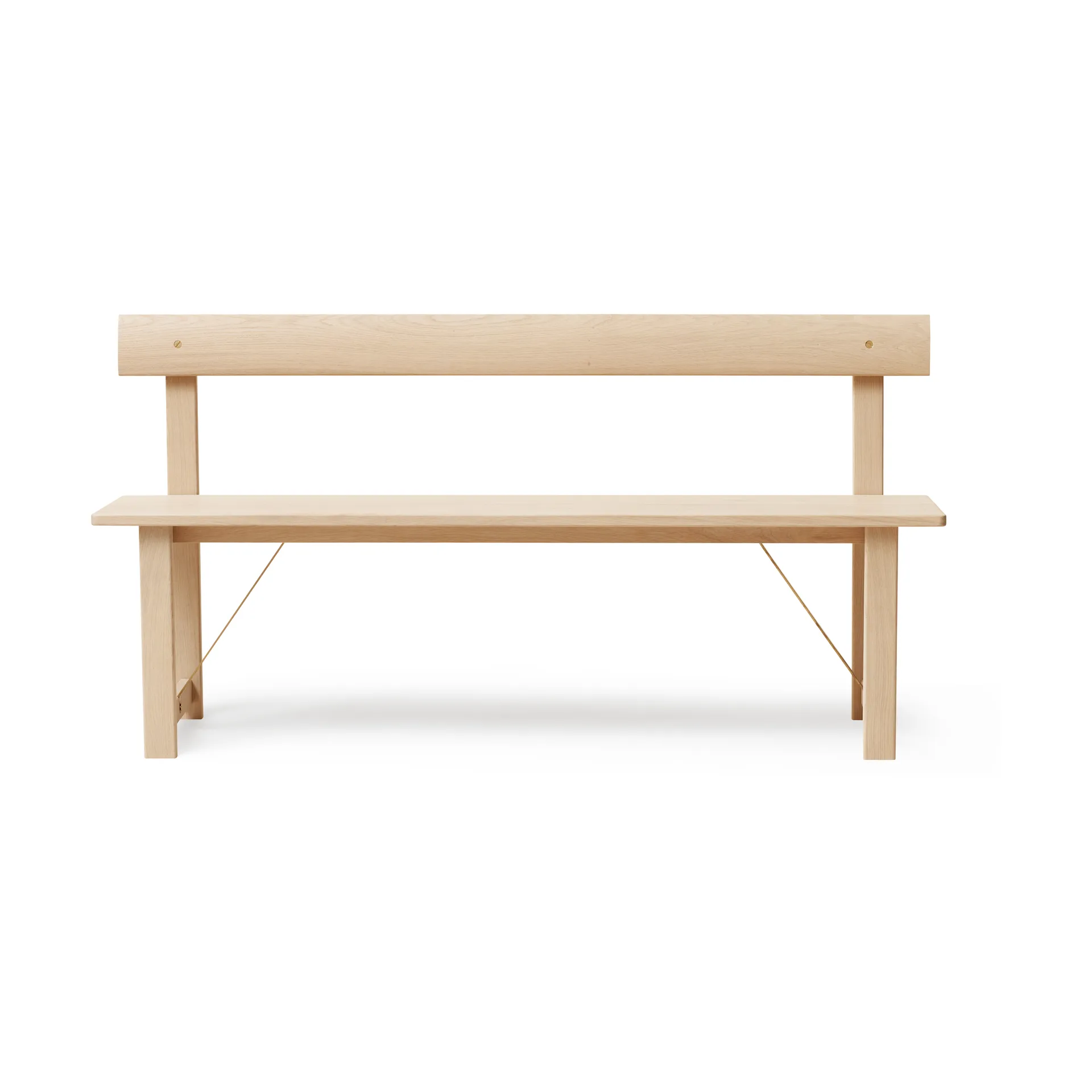 Position ベンチ 155 cm, Oak-brass Form & Refine
