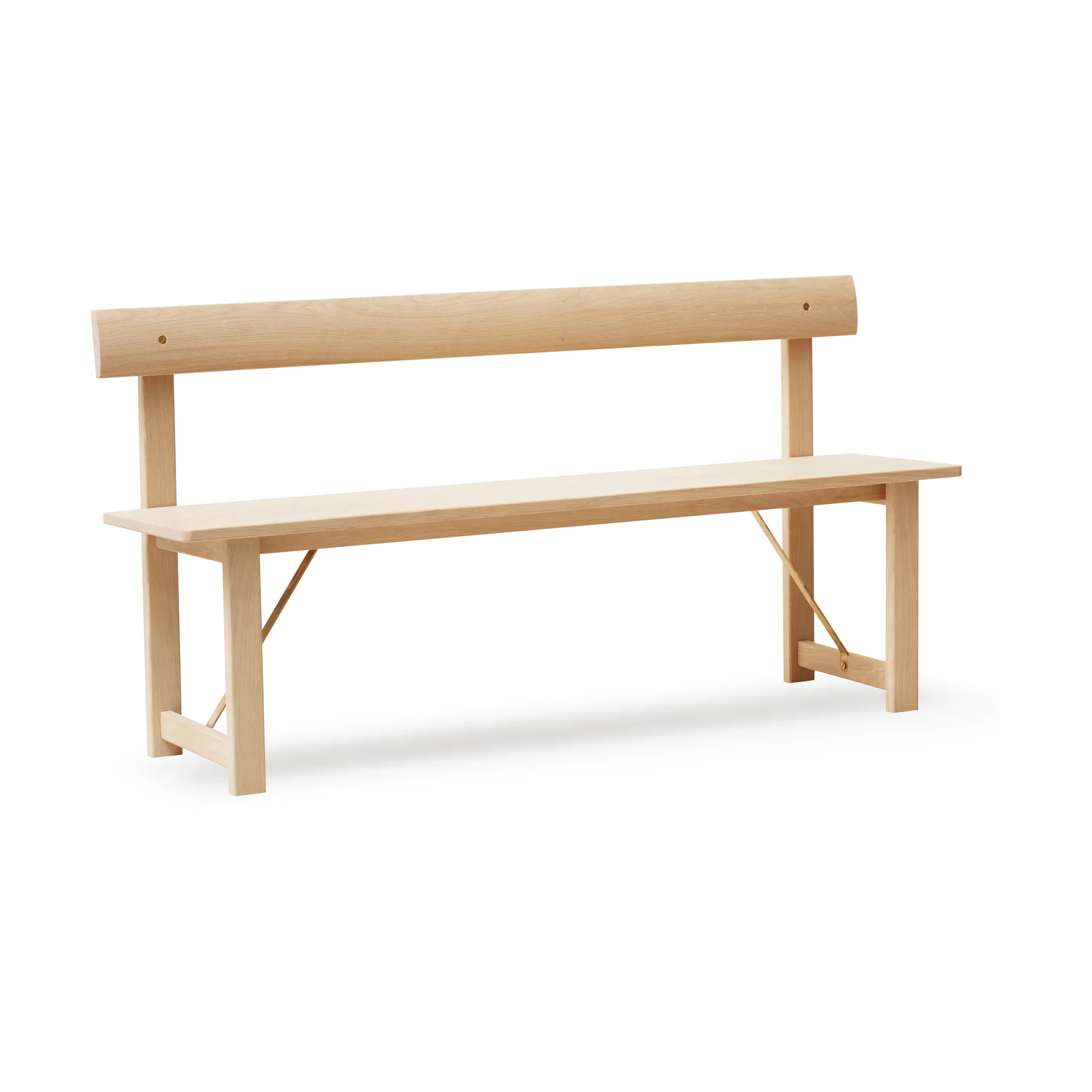 Position ベンチ 155 cm, Oak-brass Form & Refine
