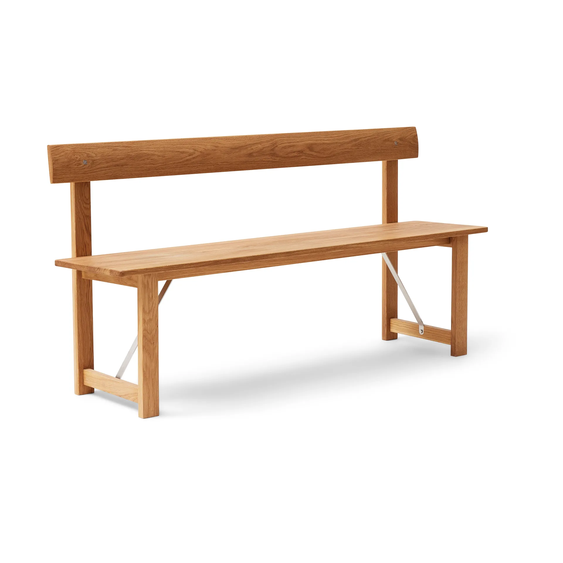 Position ベンチ 155 cm, Oak-steel Form & Refine