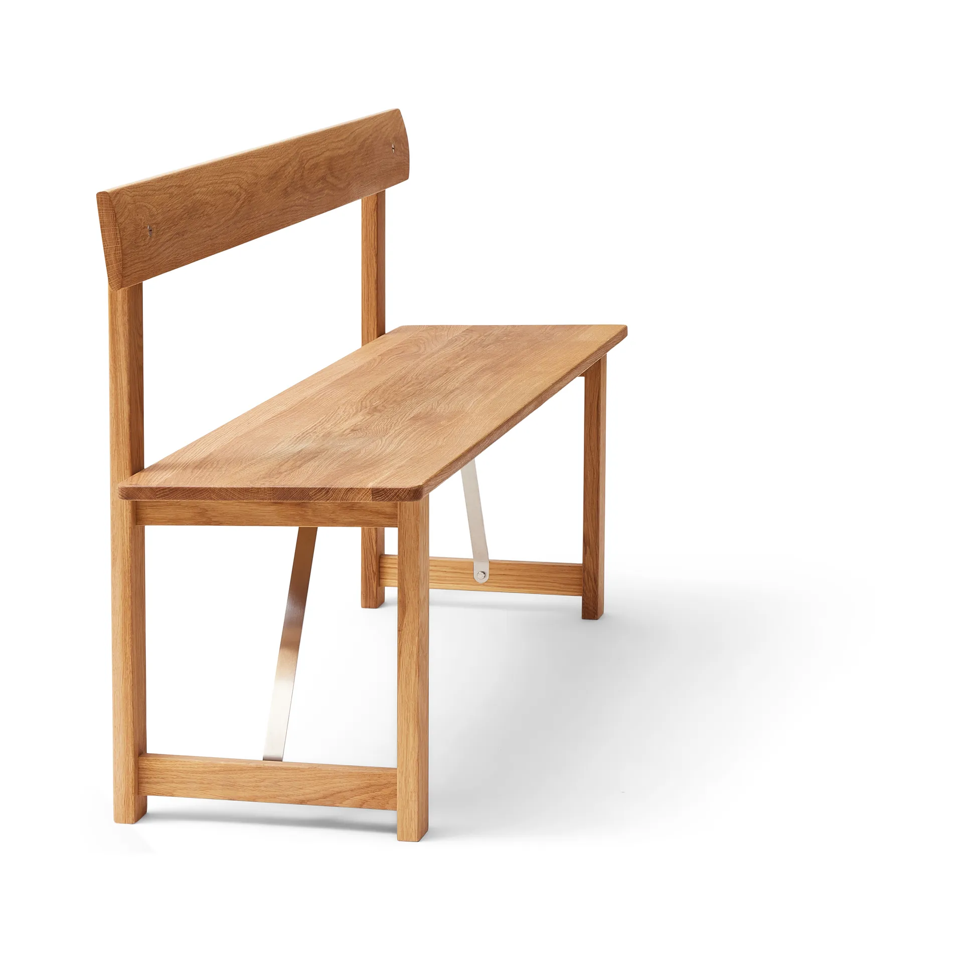Position ベンチ 155 cm, Oak-steel Form & Refine
