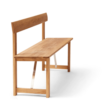 Position ベンチ 155 cm - Oak-steel - Form & Refine