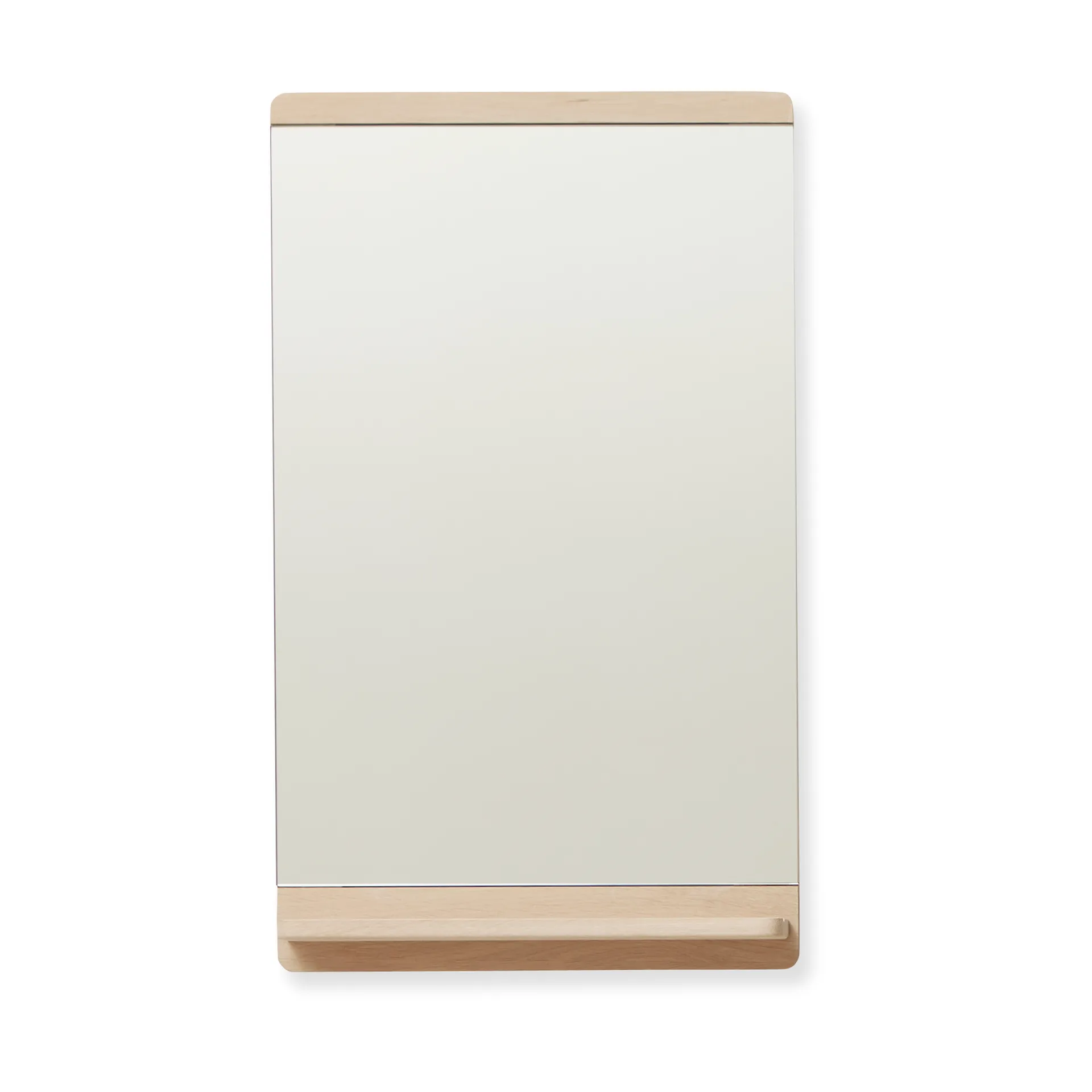 Rim ウォールミラー 40x68 cm, White oak Form & Refine