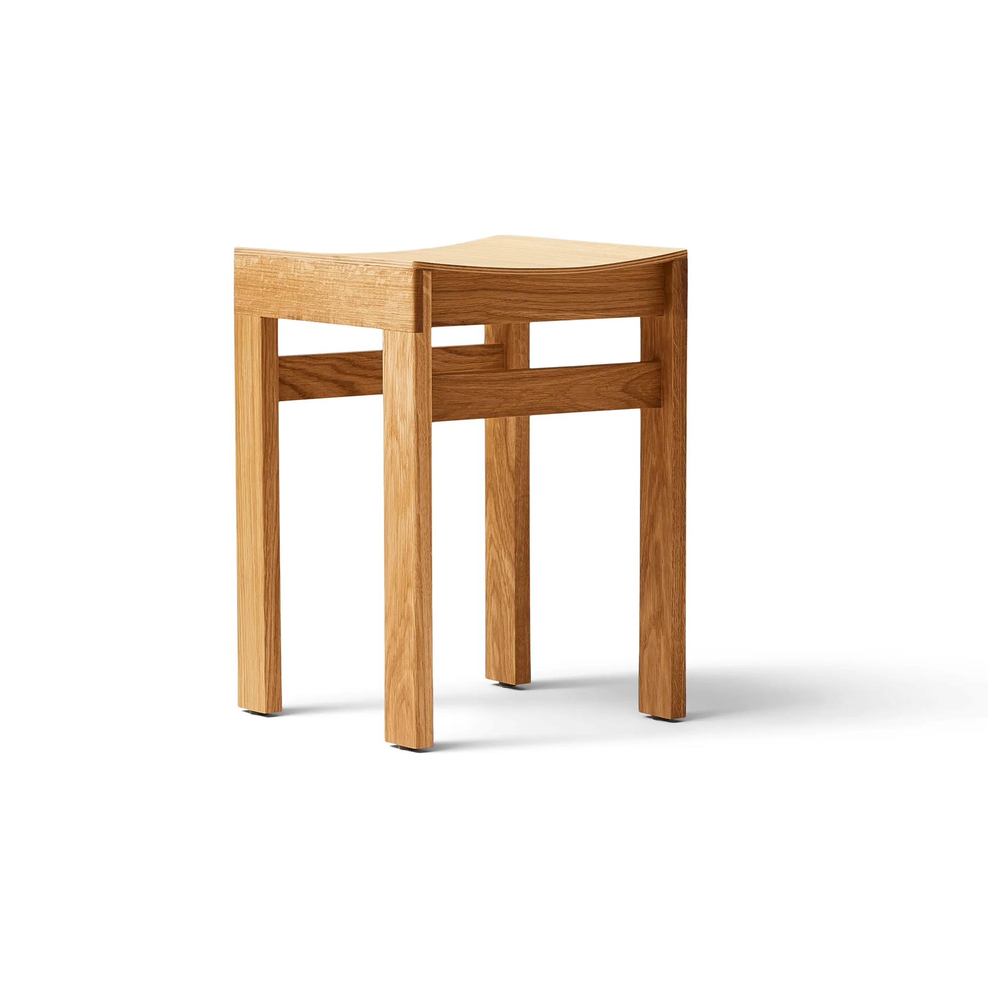 Sonder スツール 47.5 cm, Oak Form & Refine