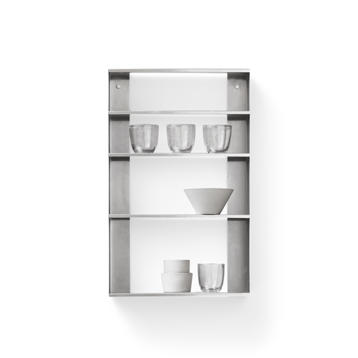 Taper 収納シェルフ 40x65 cm, Stainless steel Form & Refine