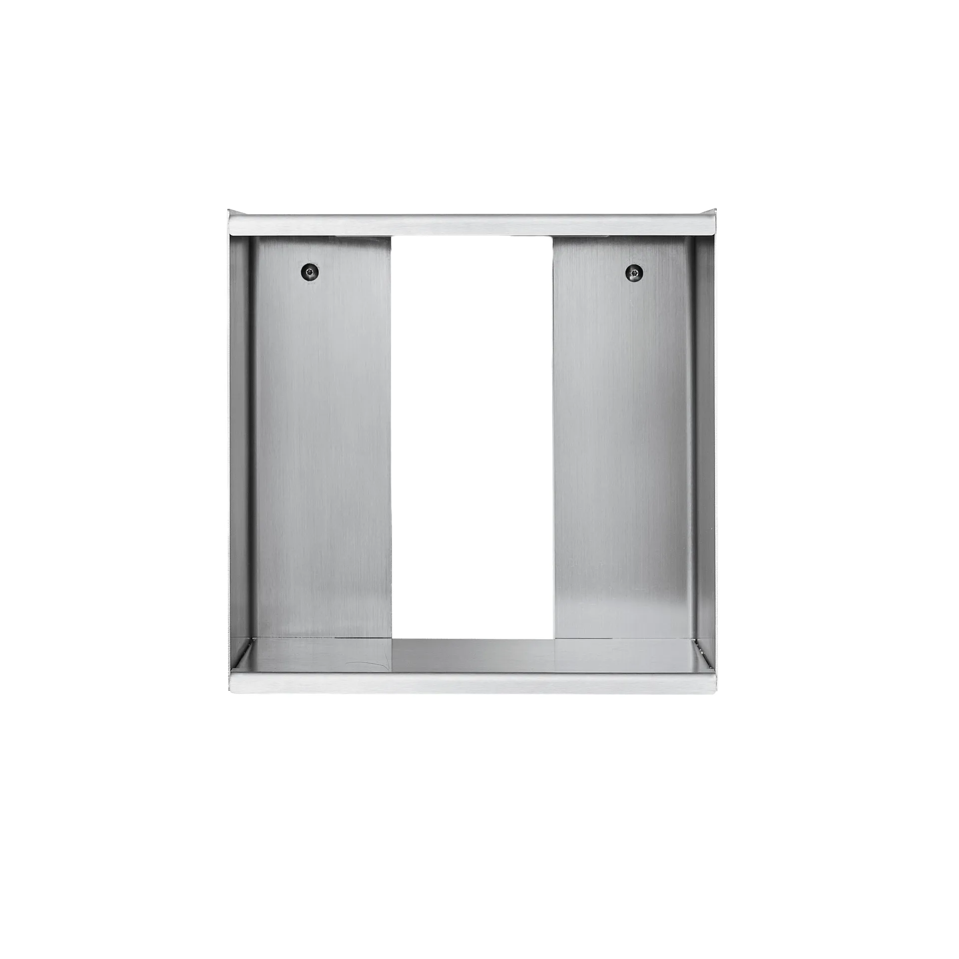 Taper Cube Box ウォールシェルフ, Stainless steel, 34x35 cm Form & Refine
