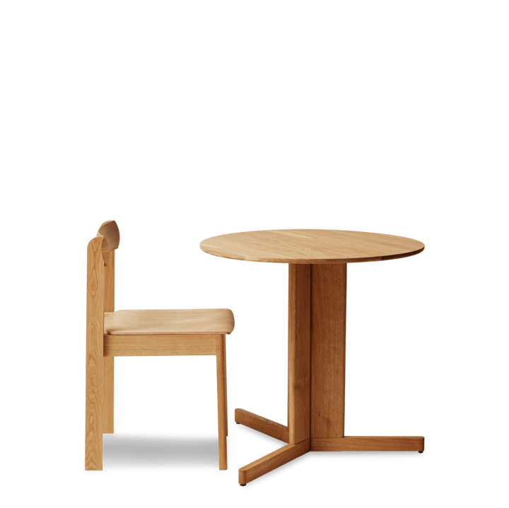 Trefoil ダイニングテーブル Ø75 cm, Oak Form & Refine