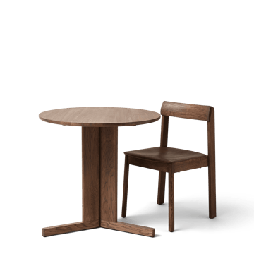 Trefoil ダイニングテーブル Ø75 cm - Smoked oak - Form & Refine