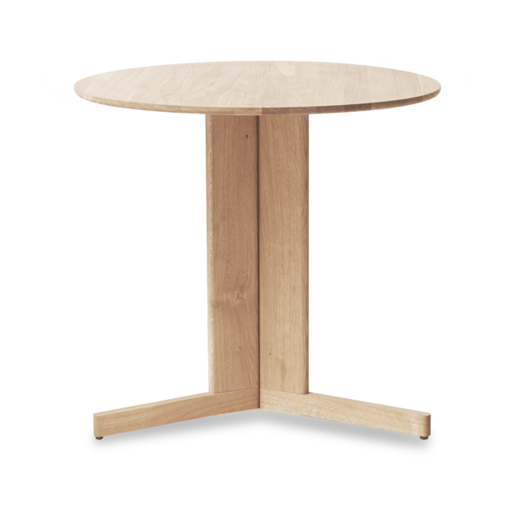 Trefoil ダイニングテーブル Ø75 cm - White oak - Form & Refine