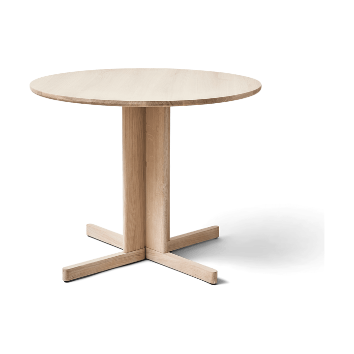 Trefoil ダイニングテーブル Ø90 cm - White oak - Form & Refine