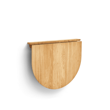 Trefoil ウォールマウントテーブル - Oak - Form & Refine
