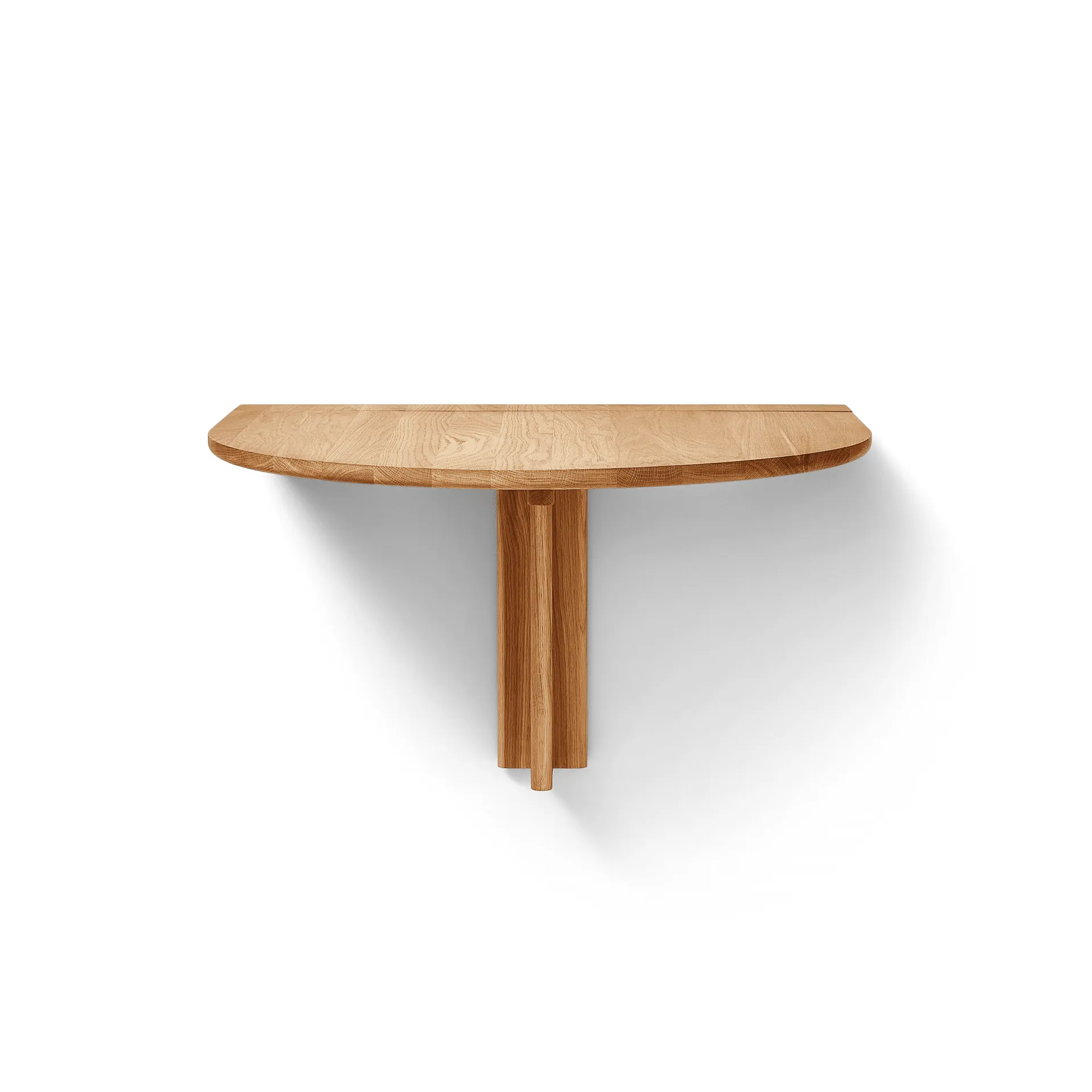 Trefoil ウォールマウントテーブル, Oak Form & Refine