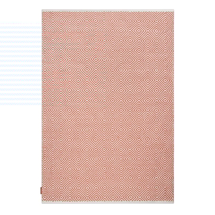 ダイアモンド ラグ  140x200 cm - Burnt orange - Formgatan | フォームガタン