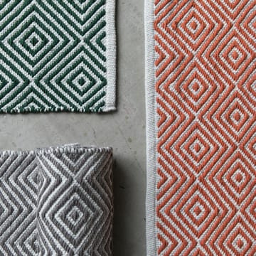 ダイアモンド ラグ  140x200 cm - Burnt orange - Formgatan | フォームガタン