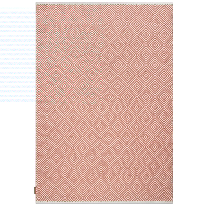 ダイアモンド ラグ  200x300 cm - Burnt orange - Formgatan | フォームガタン