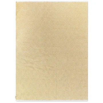 ダイアモンド ラグ  200x300 cm - Yellow - Formgatan | フォームガタン