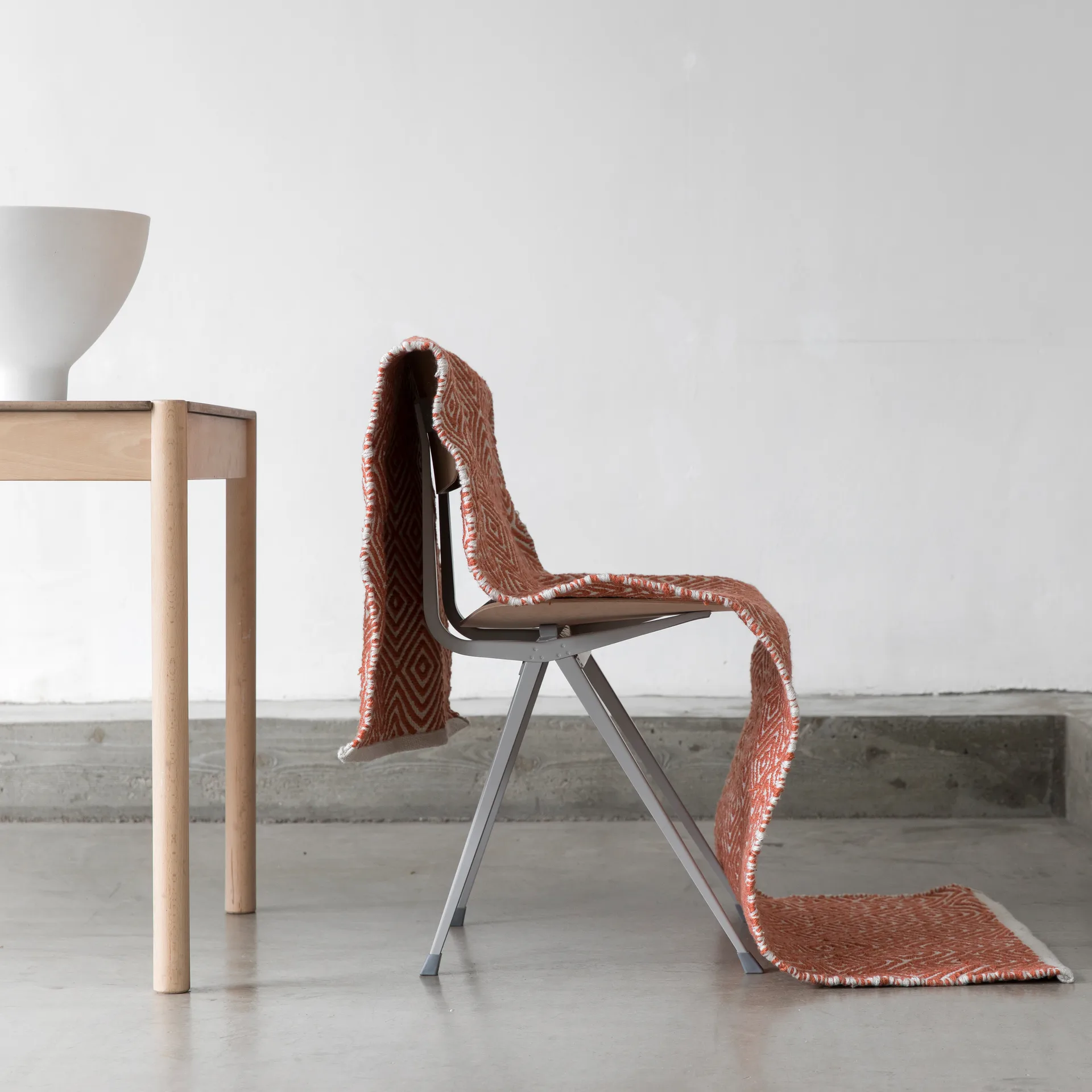 ダイアモンド ラグ  70x200 cm, Burnt orange Formgatan | フォームガタン