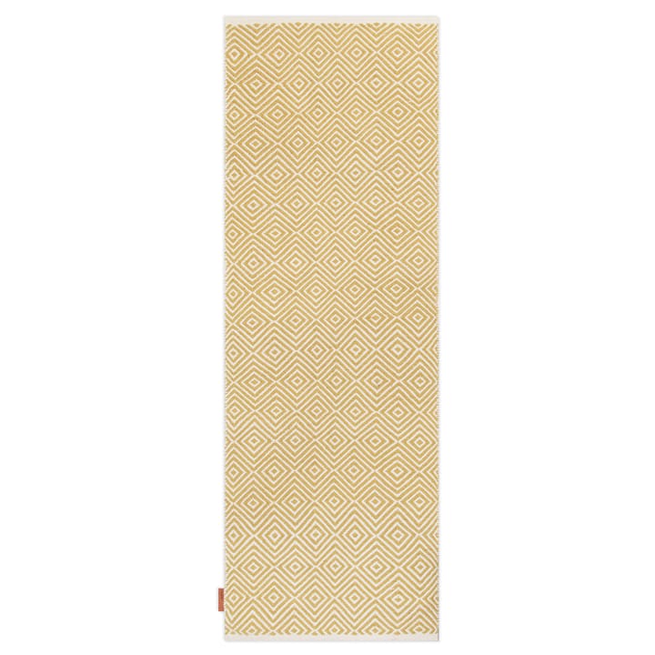 ダイアモンド ラグ  70x200 cm - Yellow - Formgatan | フォームガタン