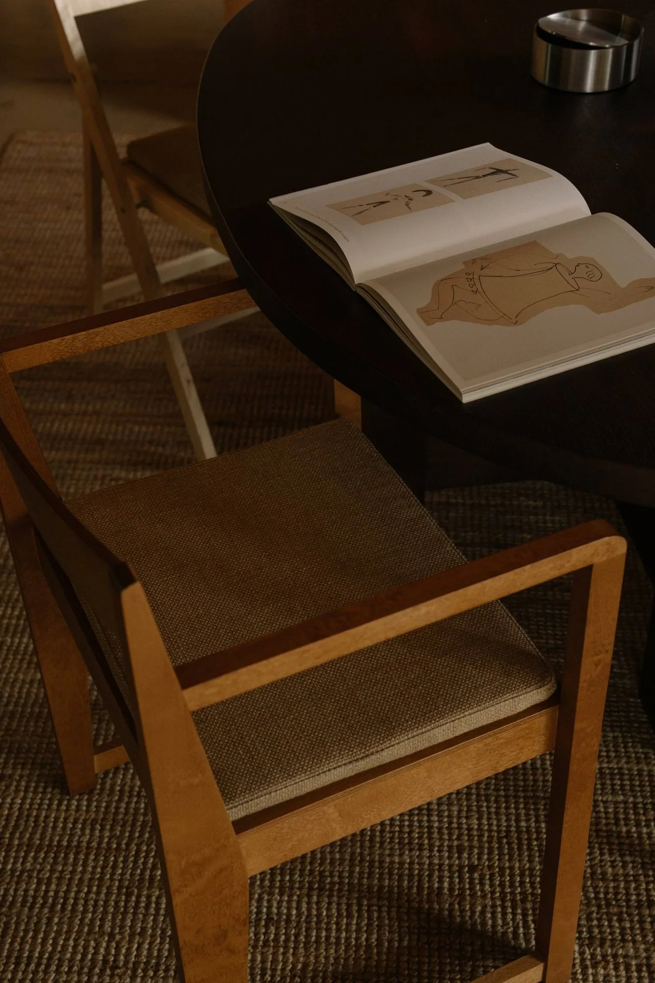 Armrest Chair 01 アームチェア用クッション, Camel, 47x37x4 cm FRAMA