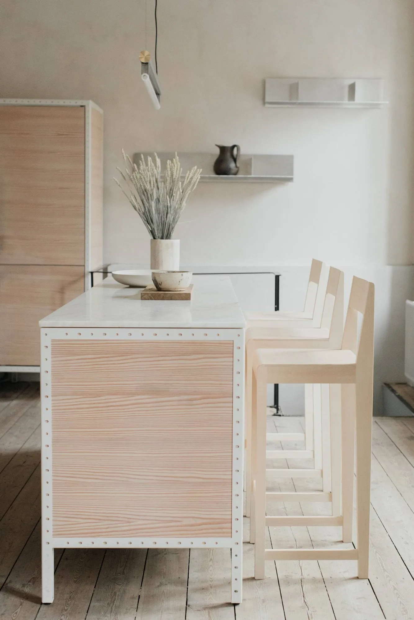 Bar Chair 01 バースツール, Birch, 76 cm FRAMA