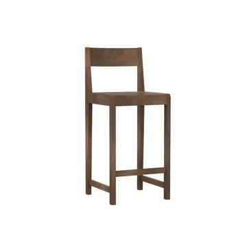 Bar Chair 01 バースツール - Dark brown birch, 65 cm - FRAMA