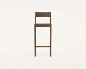 Bar Chair 01 バースツール - Dark brown birch, 76 cm - FRAMA