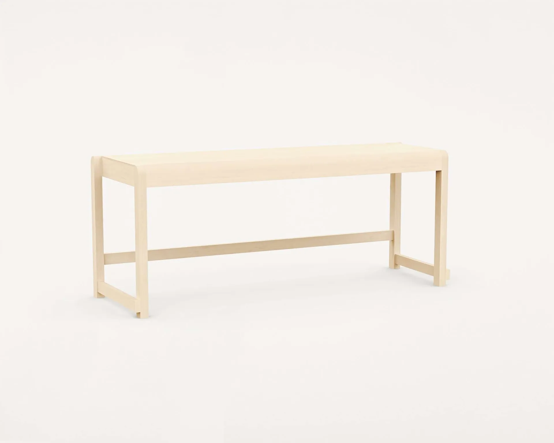 Bench 01 ベンチ, Birch, 114,6x37x46 cm FRAMA